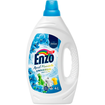 Гель для прання універсальний Enzo Elite April Moments Universal 4 л (100 прань)