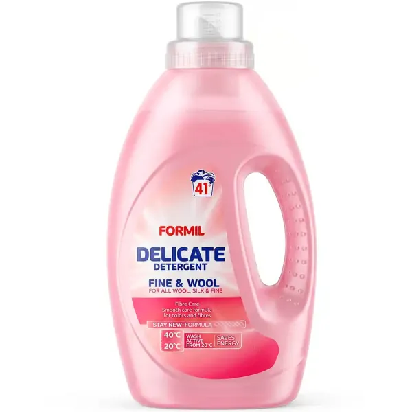 Гель для прання вовни та шовку Formil Delicate Fine & Wool, 1.5 л (41 прання)