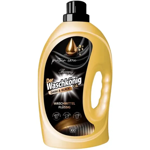Гель для прання чорних тканин Waschkonig Black & Dark, 3 л (100 прань)