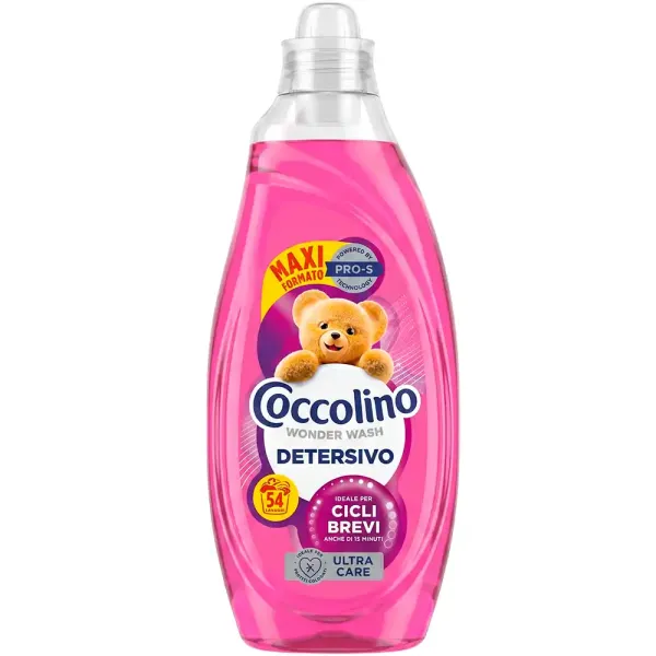 Гель для прання кольорових тканин Coccolino Ultra Care, 2.16 л (54 прання)