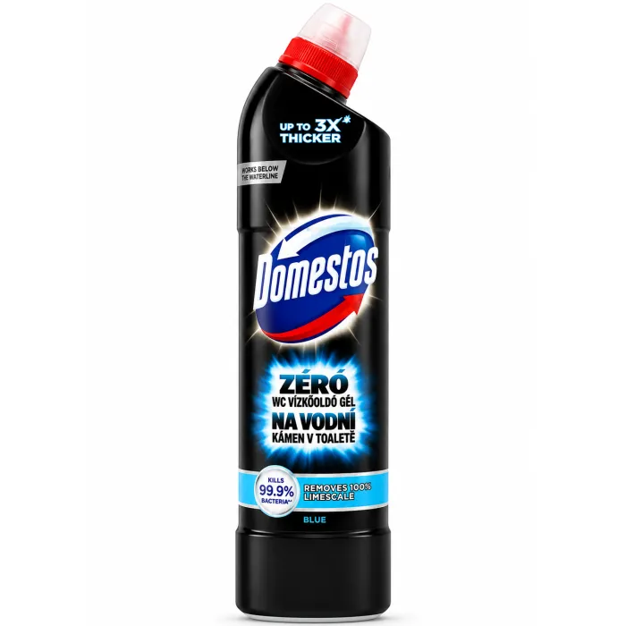 Гель для унітазу Domestos Zero Blue від вапняного нальоту, 750 мл