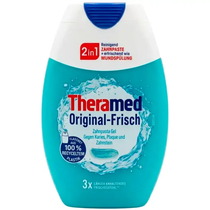 Зубна паста-гель Theramed Original-Frisch 2в1, 75 мл