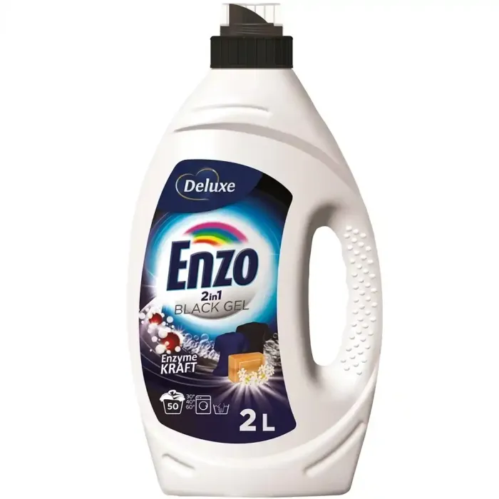 Гель для прання Enzo Black, 2000 мл (50 прань)
