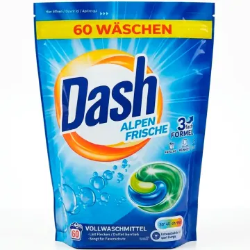 Капсули для прання універсальні Dash Alpen Frische, 60 шт