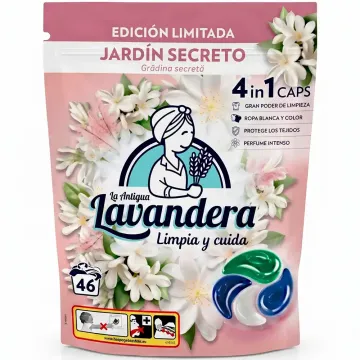 Капсули для прання універсальні Lavandera 4в1 Jardin, 46 шт