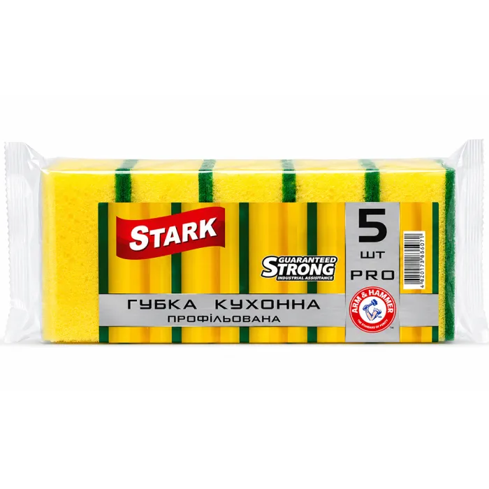 Губки кухонні профільовані Stark, 5 шт