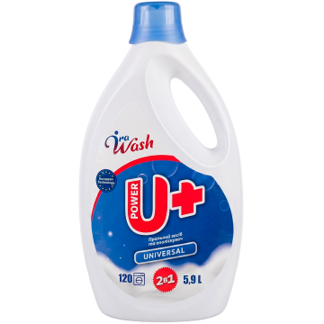 Гель для прання універсальний Ira Wash U+ Universal, 5.9 л (120 прань)