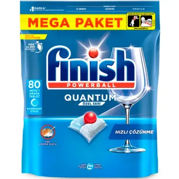 Капсули для посудомийних машин Finish Quantum All in 1, 80 штук