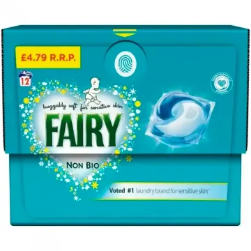 Капсули для прання дитячого одягу Fairy Non-Bio, 12 шт