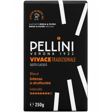 Кава мелена Pellini Vivace Tradizionale Gusto Classico, 250 г
