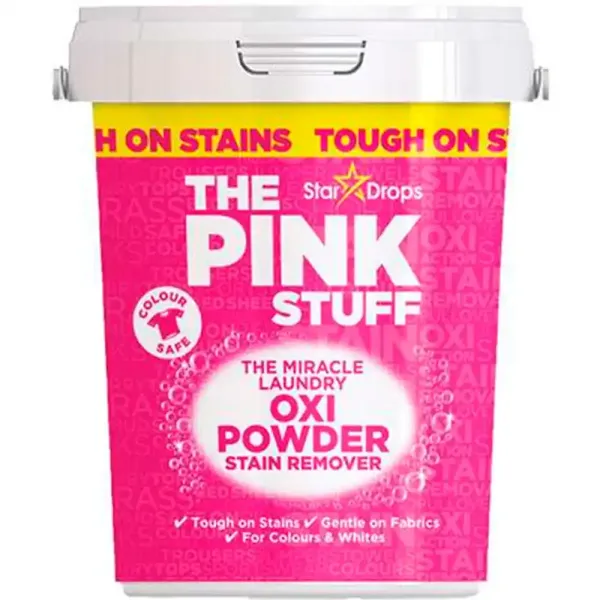 Кисневий плямовивідник для кольорових речей The Pink Stuff, 1 кг
