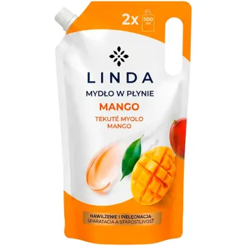 Рідке крем-мило Linda Манго, 1 л (запаска)