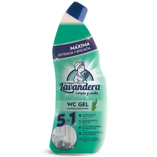 Гель для чищення унітазу 5в1 Lavandera, 750 мл