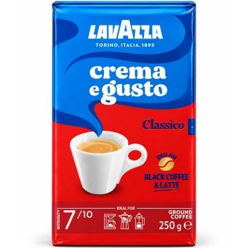 Кава мелена Lavazza Crema e Gusto Classico, 250 г
