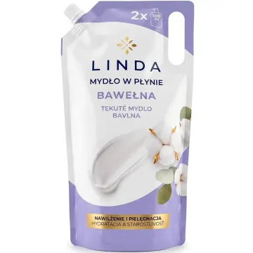 Рідке крем-мило Linda Бавовна, 1 л (запаска)