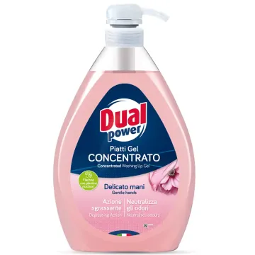 Гель для миття посуду Dual Power Gentle Hands, 1000 мл