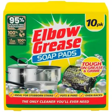 Мильні губки для посуду Elbow Grease Soap Pads, 10 шт