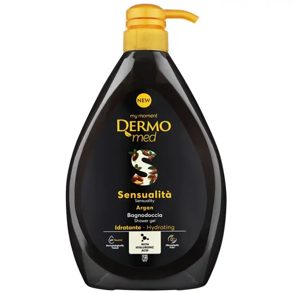 Гель для душу та ванни Dermomed Argan Oil (1000 мл)