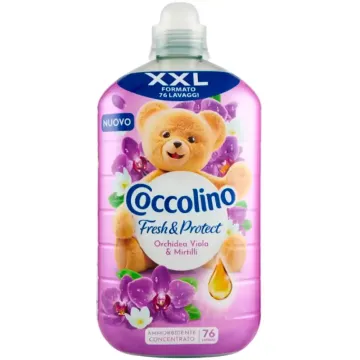 Кондиціонер для білизни Coccolino Orchidea Viola & Mirtilli, 1750 мл (76 прань)