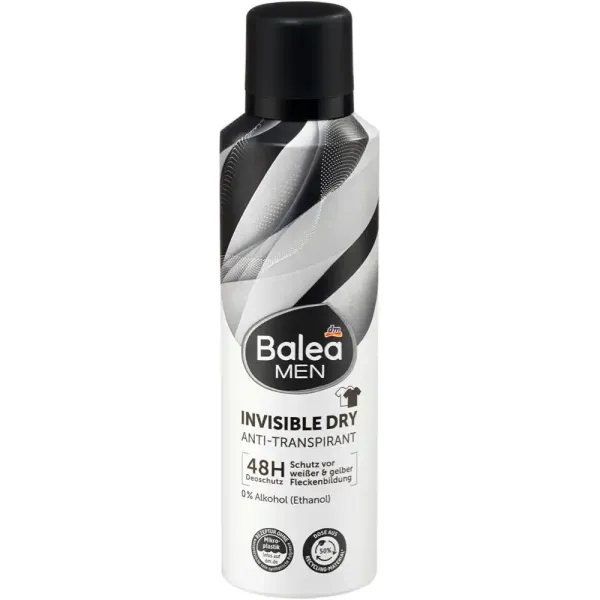 Дезодорант чоловічий Balea Men Invisible Dry, 200 мл