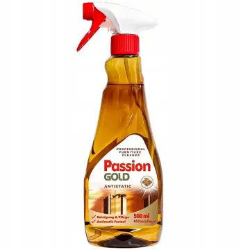 Поліроль для меблів антистатичний спрей Passion Gold, 500 мл