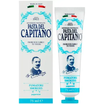 Зубна паста для курців Smokers Pasta del Capitano, 75 мл