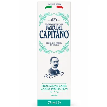 Зубна паста від карієсу Pasta Del Capitano Caries Protection, 75 мл