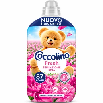 Кондиціонер для білизни Coccolino Fresh Sensazione Seta, 1.827 л (87 прань)