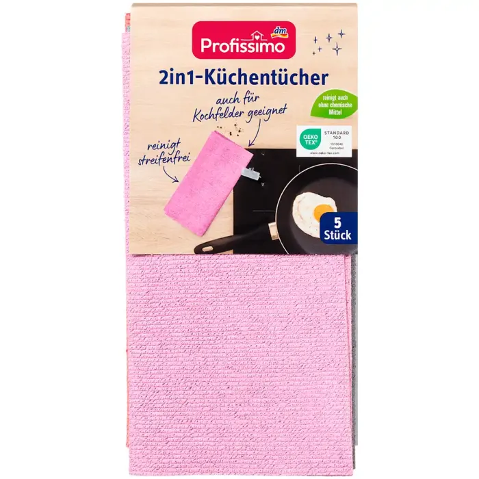 Рушники кухонні Profissimo 2 in1-Küchentücher, 5 шт