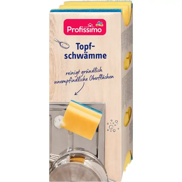 Губки для кухні DM Profissimo Topfreiniger, 6 шт