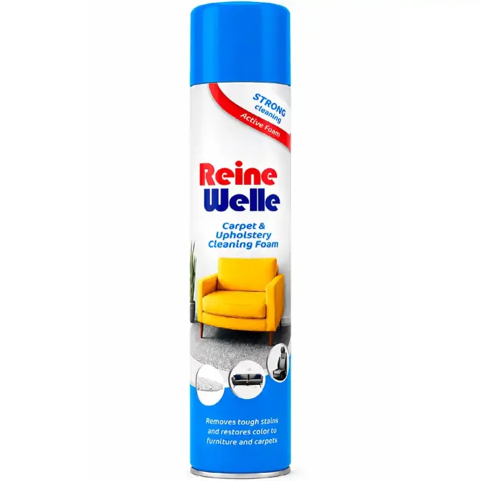 Засіб для чищення килимів та м'яких меблів Reine Welle Active Foam, 600 мл