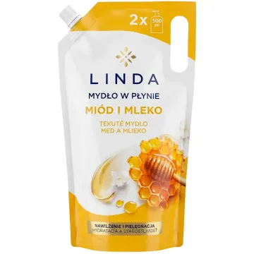 Рідке крем-мило Linda Медовий ритуал, 1 л (запаска)