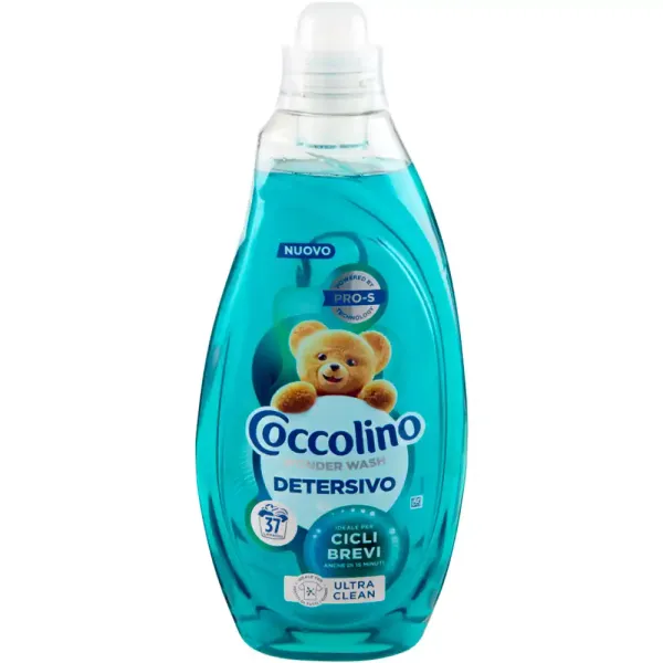 Гель для прання універсальний Coccolino Detersivo Ultra Clean 1.48 л (37 прань)