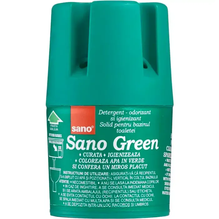 Засіб для чищення унітазу Sano Green, 150 г