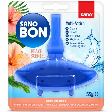 Туалетний блок для унітазу Sano Peach, 55 г