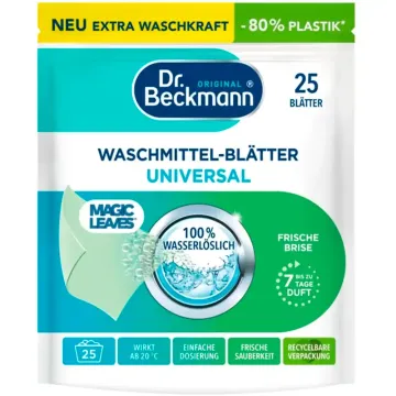 Серветки для прання універсальні Dr. Beckmann Magic Leaves, 25 шт