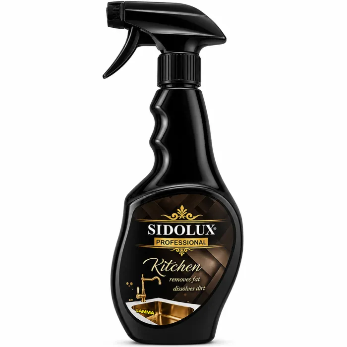 Засіб для чищення кухні Sidolux Professional Black Kitchen Cleaner, 500 мл