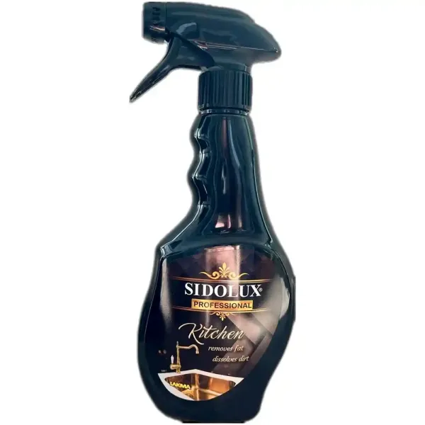 Засіб для чищення кухні Sidolux Professional Black Kitchen Cleaner, 500 мл