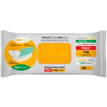 Вологі серветки для прибирання кухні Sleepy Easy Clean Kitchen, 30 шт
