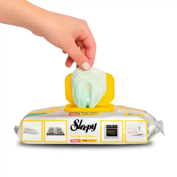 Вологі серветки для прибирання кухні Sleepy Easy Clean Kitchen, 30 шт