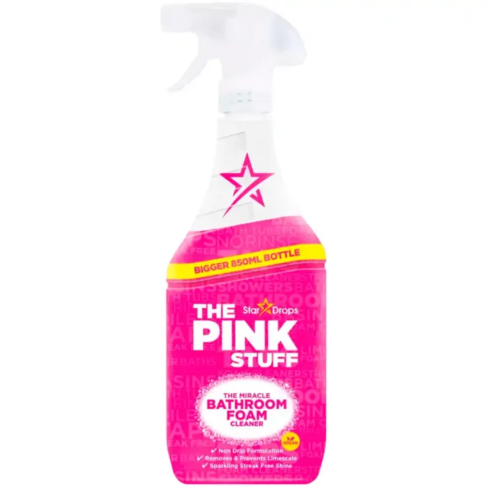 Засіб для чищення ванної кімнати The Pink Stuff Bathroom Cleaner, 850 мл