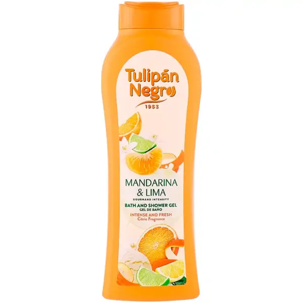 Гель для душу Tulipan Negro Mandarin & Lime, 650 мл