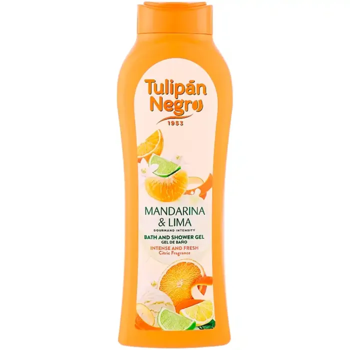 Гель для душу Tulipan Negro Mandarin & Lime, 650 мл