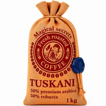 Кава в зернах Tuskani 50/50, 1 кг