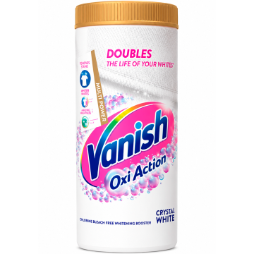Кисневий відбілювач для одягу Vanish Oxi Action Crystal White, 1.9 кг