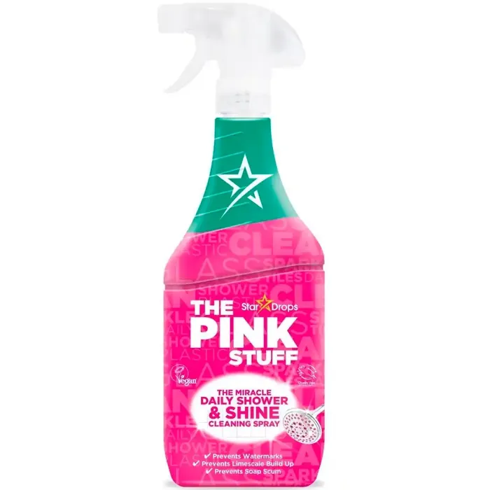 Засіб для чищення душових кабін The Pink Stuff Daily Shower & Shine, 850 мл
