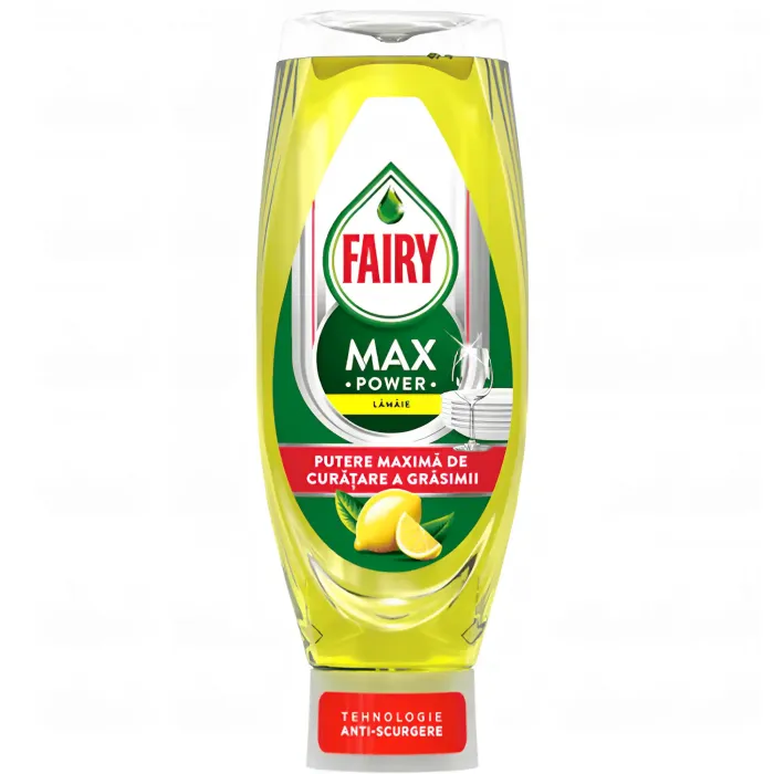 Гель для миття посуду Fairy MAX Power Lemon, 730 мл